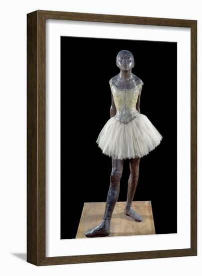 Little Dancer by Edgar Degas-null-Framed Premium Photographic Print