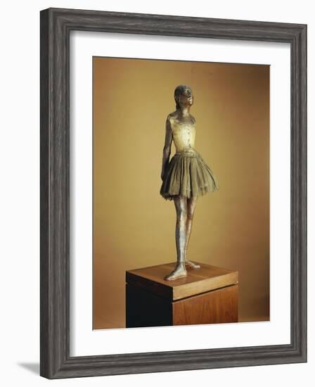 Little Dancer of Fourteen Years, 1879-81, Cast 1921-Edgar Degas-Framed Giclee Print