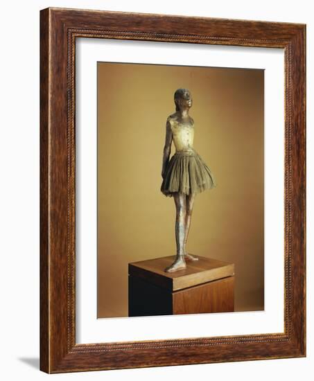 Little Dancer of Fourteen Years, 1879-81, Cast 1921-Edgar Degas-Framed Giclee Print