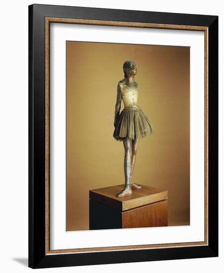 Little Dancer of Fourteen Years, 1879-81, Cast 1921-Edgar Degas-Framed Giclee Print