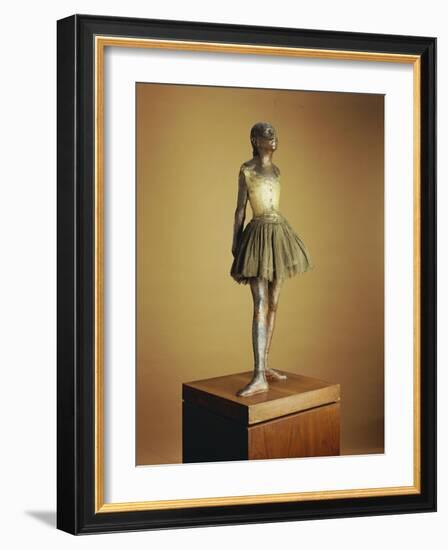 Little Dancer of Fourteen Years, 1879-81, Cast 1921-Edgar Degas-Framed Giclee Print