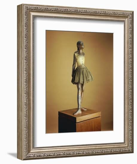 Little Dancer of Fourteen Years, 1879-81, Cast 1921-Edgar Degas-Framed Giclee Print