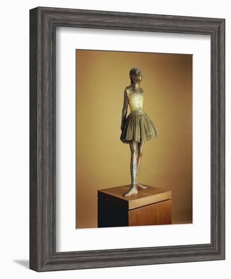 Little Dancer of Fourteen Years, 1879-81, Cast 1921-Edgar Degas-Framed Giclee Print