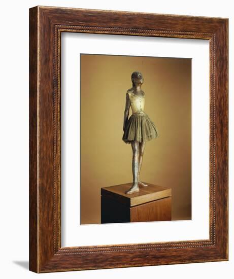 Little Dancer of Fourteen Years, 1879-81, Cast 1921-Edgar Degas-Framed Giclee Print