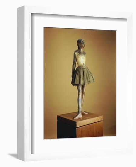 Little Dancer of Fourteen Years, 1879-81, Cast 1921-Edgar Degas-Framed Giclee Print