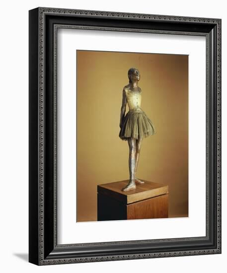 Little Dancer of Fourteen Years, 1879-81, Cast 1921-Edgar Degas-Framed Giclee Print