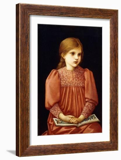 Little Dorothy Mattersdorf, 1893-Edward Burne-Jones-Framed Giclee Print