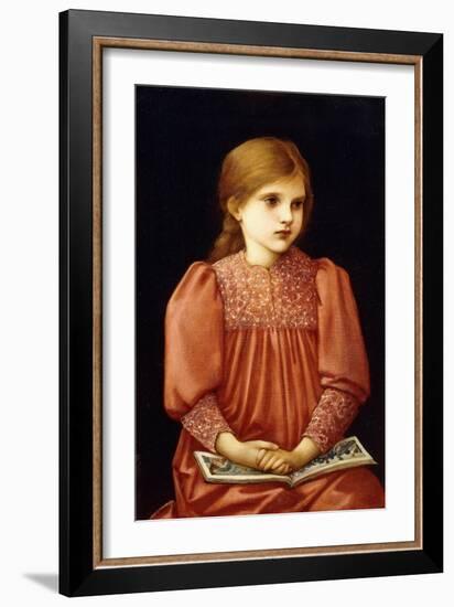 Little Dorothy Mattersdorf, 1893-Edward Burne-Jones-Framed Giclee Print