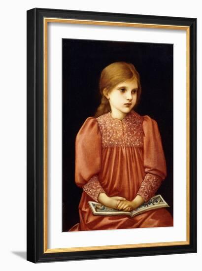 Little Dorothy Mattersdorf, 1893-Edward Burne-Jones-Framed Giclee Print