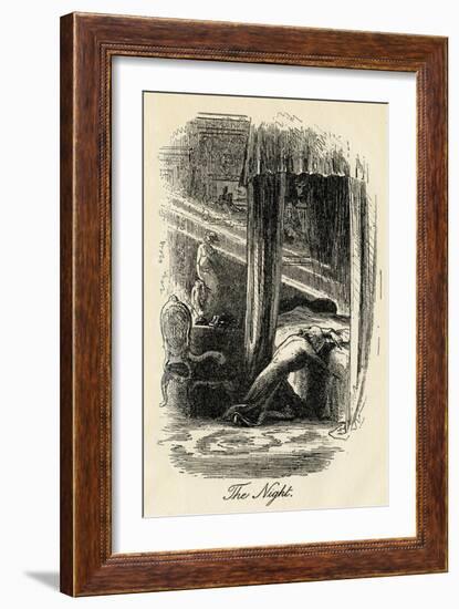 Little Dorrit --Hablot Knight Browne-Framed Giclee Print