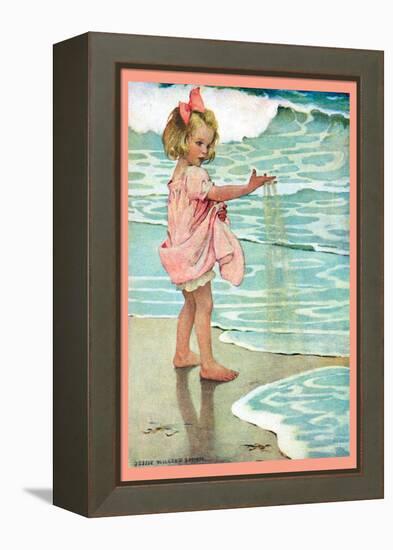 Little Drops-Jessie Willcox-Smith-Framed Stretched Canvas