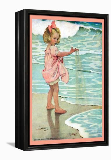 Little Drops-Jessie Willcox-Smith-Framed Stretched Canvas