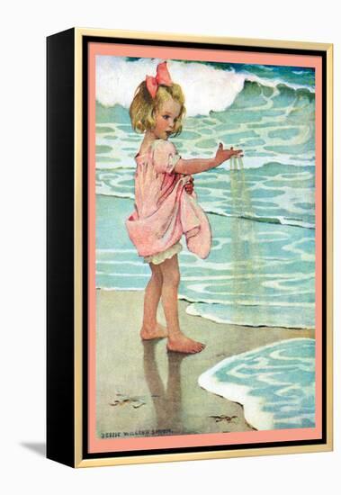 Little Drops-Jessie Willcox-Smith-Framed Stretched Canvas