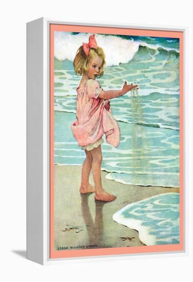 Little Drops-Jessie Willcox-Smith-Framed Stretched Canvas