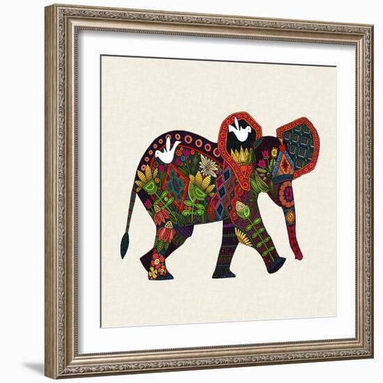 Little Elephant-Sharon Turner-Framed Art Print