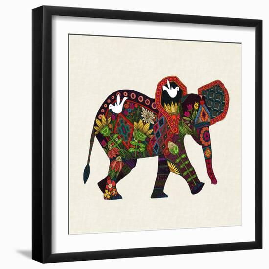 Little Elephant-Sharon Turner-Framed Art Print