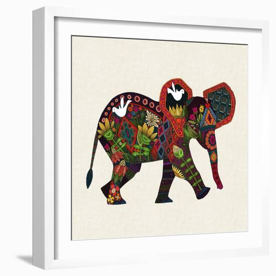 Little Elephant-Sharon Turner-Framed Art Print