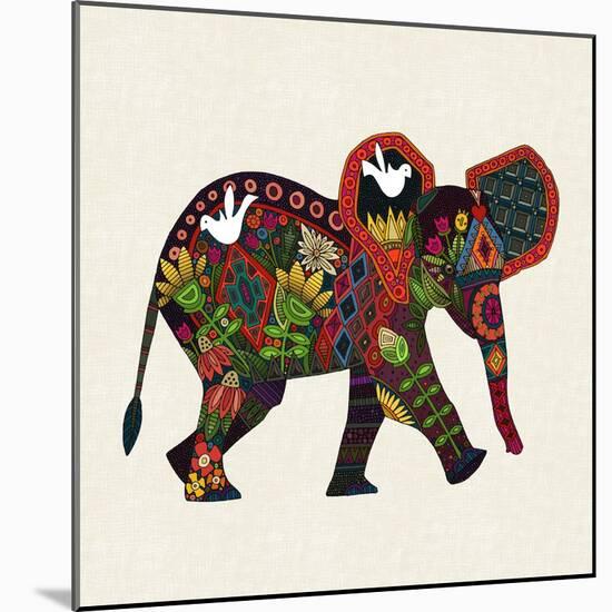 Little Elephant-Sharon Turner-Mounted Art Print