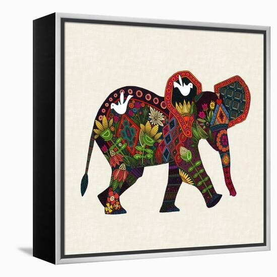 Little Elephant-Sharon Turner-Framed Stretched Canvas