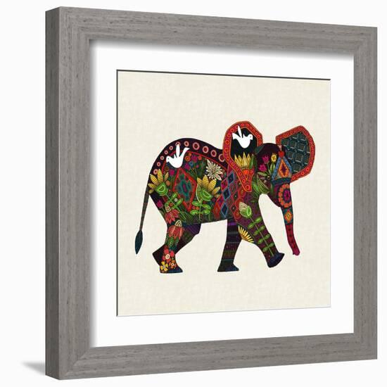 Little Elephant-Sharon Turner-Framed Art Print