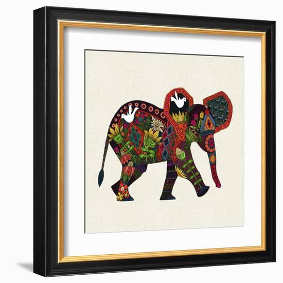 Little Elephant-Sharon Turner-Framed Art Print