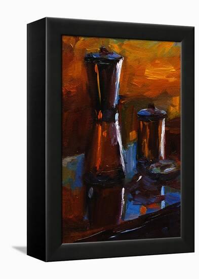 Little Espresso Pot-Pam Ingalls-Framed Premier Image Canvas