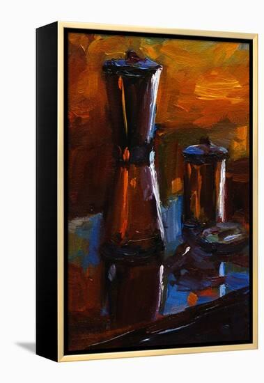 Little Espresso Pot-Pam Ingalls-Framed Premier Image Canvas