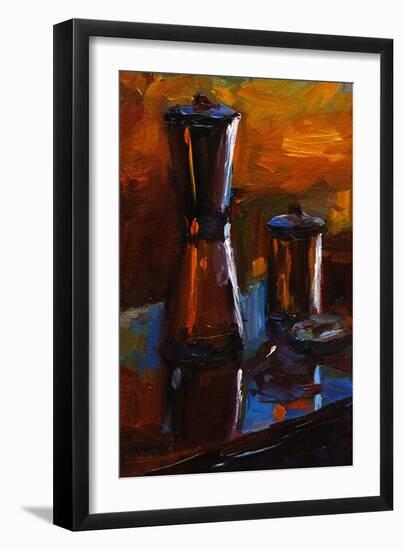 Little Espresso Pot-Pam Ingalls-Framed Giclee Print