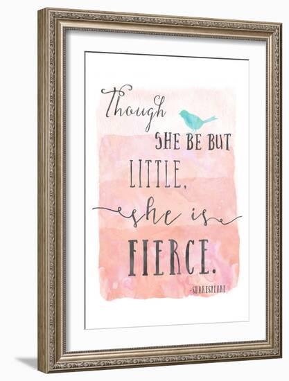 Little Fierce-Ashley Davis-Framed Art Print