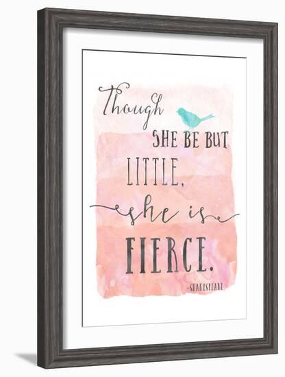 Little Fierce-Ashley Davis-Framed Art Print