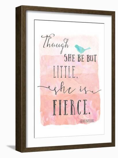 Little Fierce-Ashley Davis-Framed Art Print