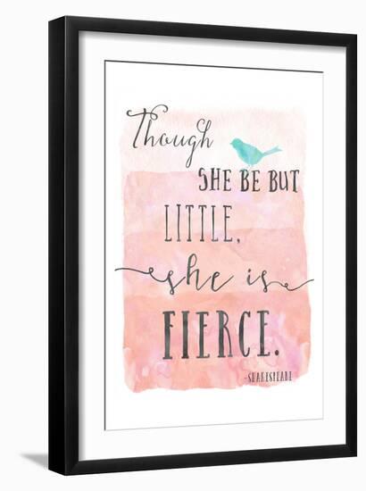 Little Fierce-Ashley Davis-Framed Art Print