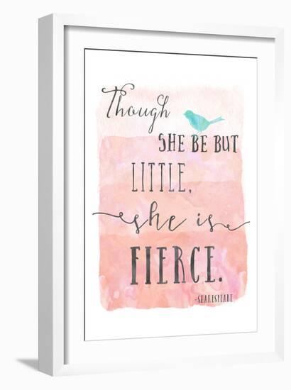 Little Fierce-Ashley Davis-Framed Art Print