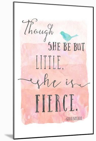 Little Fierce-Ashley Davis-Mounted Art Print