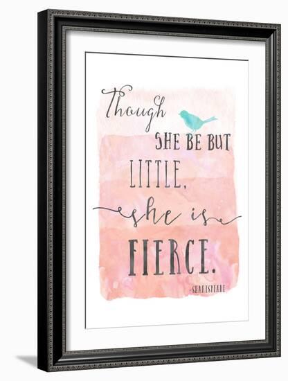 Little Fierce-Ashley Davis-Framed Art Print