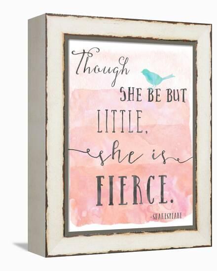 Little Fierce-Ashley Davis-Framed Stretched Canvas