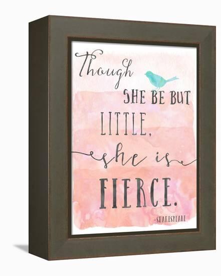 Little Fierce-Ashley Davis-Framed Stretched Canvas