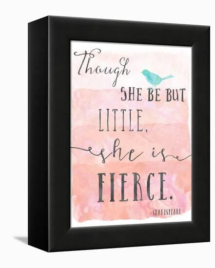 Little Fierce-Ashley Davis-Framed Stretched Canvas