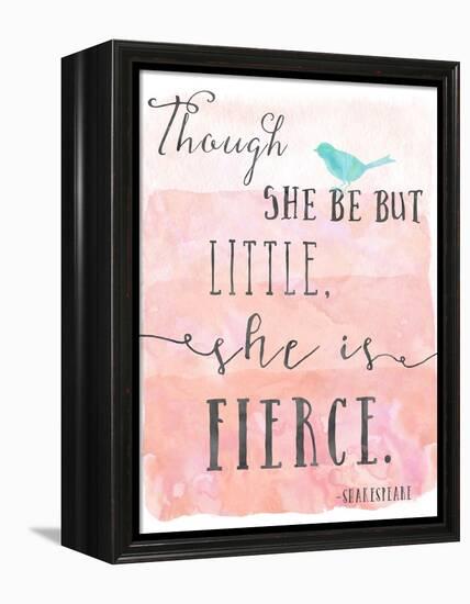 Little Fierce-Ashley Davis-Framed Stretched Canvas