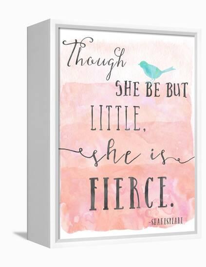 Little Fierce-Ashley Davis-Framed Stretched Canvas