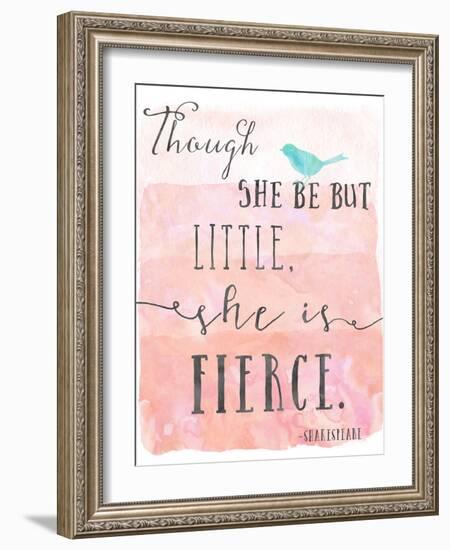 Little Fierce-Ashley Davis-Framed Art Print