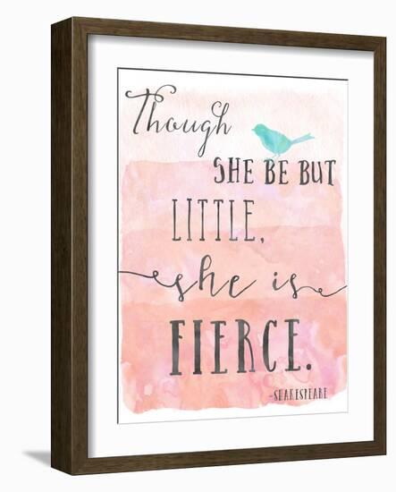 Little Fierce-Ashley Davis-Framed Art Print