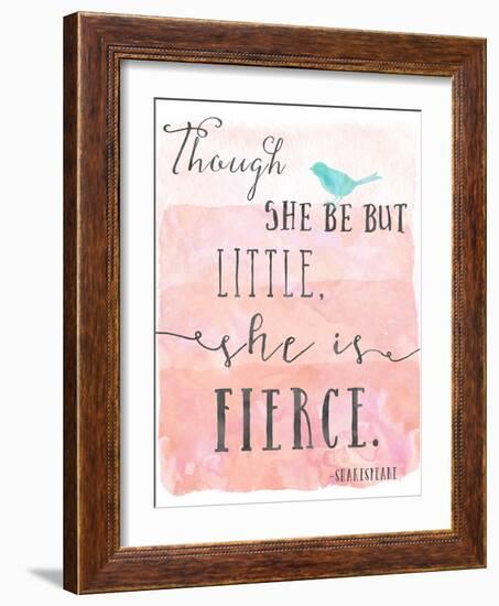 Little Fierce-Ashley Davis-Framed Art Print