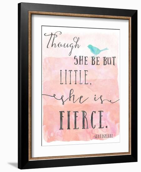 Little Fierce-Ashley Davis-Framed Art Print