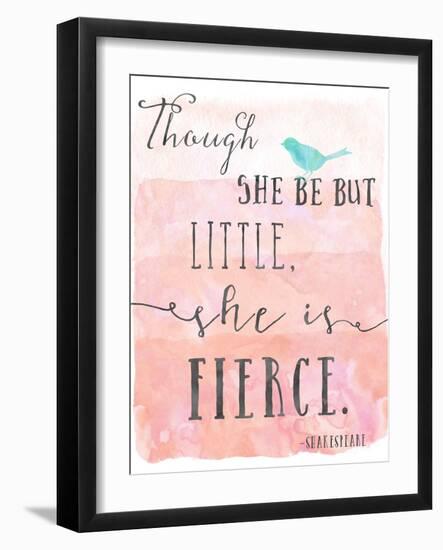 Little Fierce-Ashley Davis-Framed Art Print