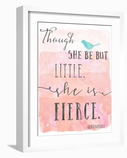 Little Fierce-Ashley Davis-Framed Art Print