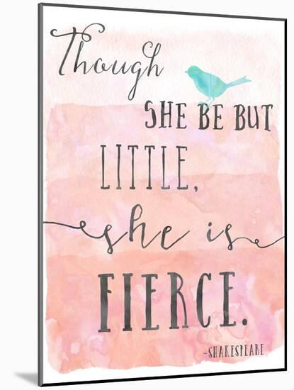 Little Fierce-Ashley Davis-Mounted Art Print