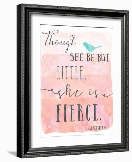 Little Fierce-Ashley Davis-Framed Art Print