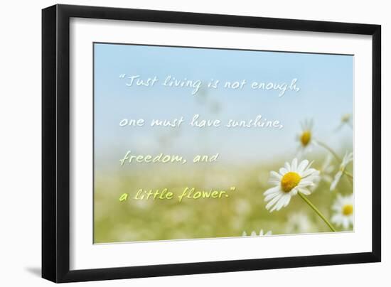 Little Flower-Cora Niele-Framed Giclee Print