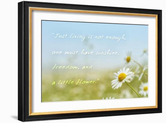 Little Flower-Cora Niele-Framed Giclee Print